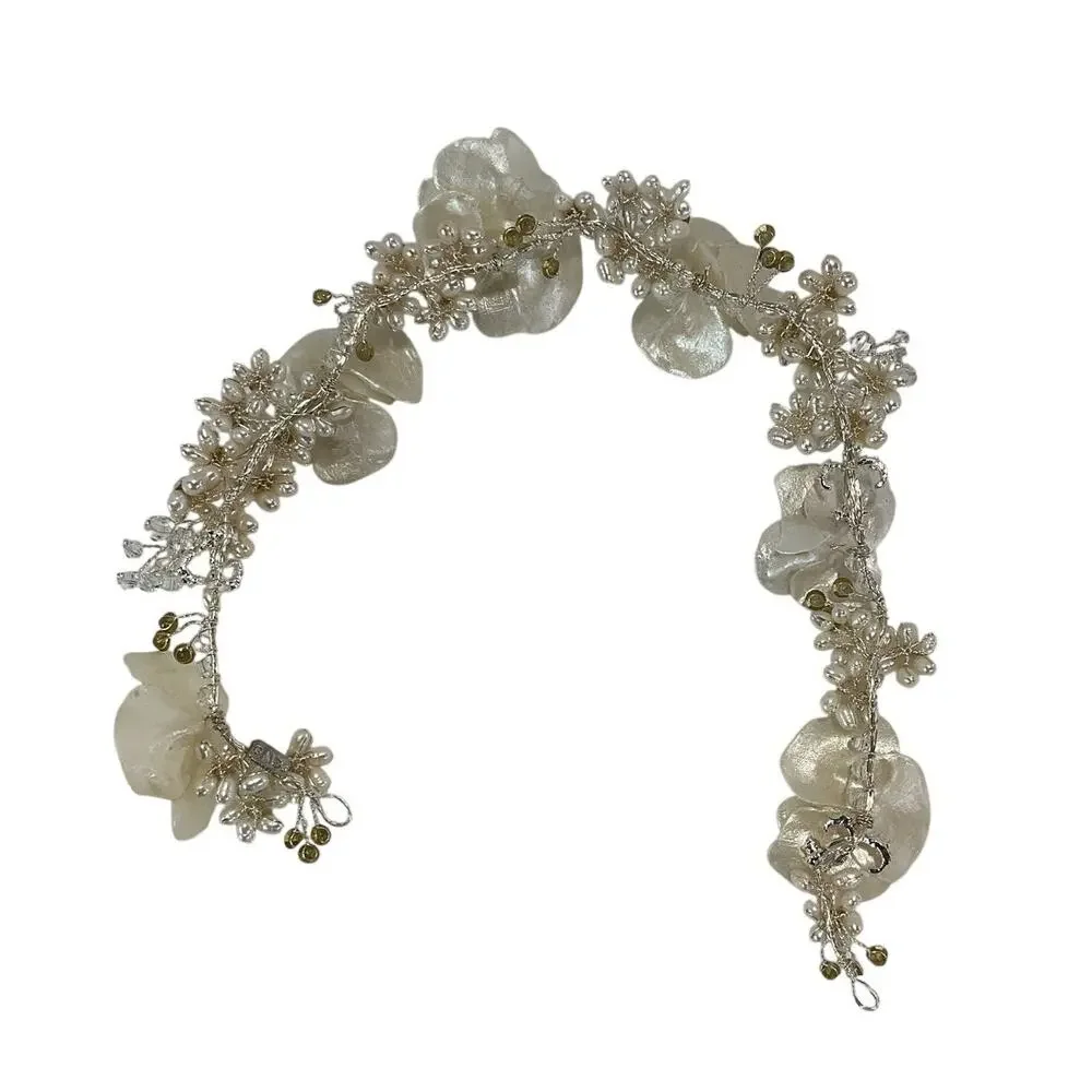Anthropologie Delicate Pearl Quinette Headband